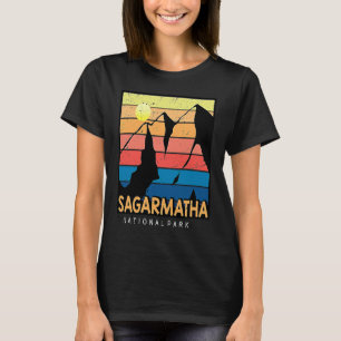 T-shirt Parc national Sagarmatha Everest Tibet Népal 1976
