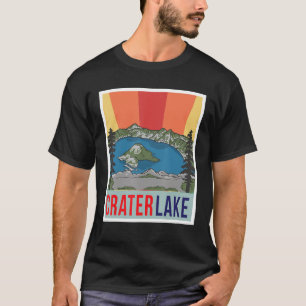 T-shirt Parc National Souvenir Crater Lac Oregon Tourisme