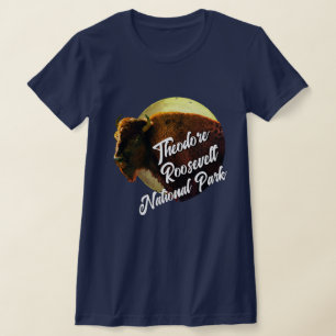 T-shirt Parc national Theodore Roosevelt & Buffalo