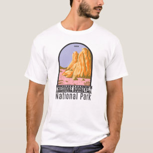 T-shirt Parc national Theodore Roosevelt Dakota du Nord