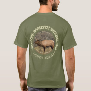 T-shirt Parc national Theodore Roosevelt (wapiti)