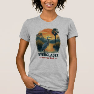 T-shirt Parc national Vintage des Everglades