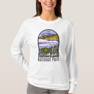 T-shirt Parc national Wrangell St Elias Nizina Lake Alaska