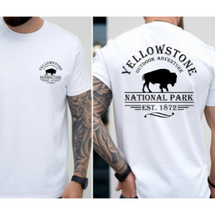T-shirt Parc national Wyoming Yellowstone