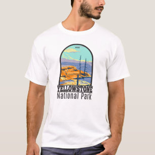 T-shirt Parc national Yellowstone Mammoth Hot Springs