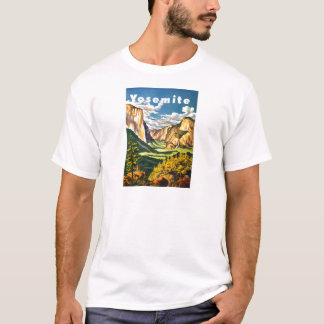 T-shirt Parc national Yosemite Art de voyage