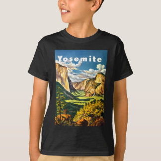 T-shirt Parc national Yosemite Art de voyage