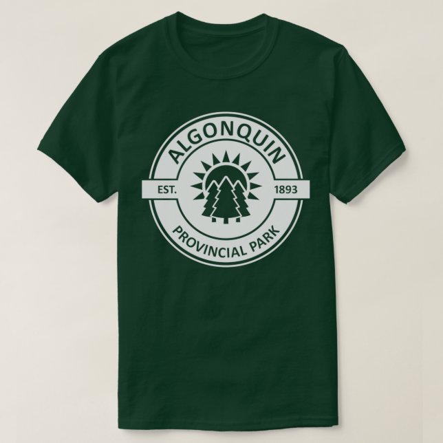 T-shirt Parc provincial Algonquin (Design devant)