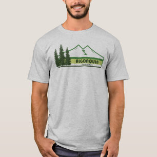 T-shirt Parc provincial Algonquin Bandes vertes