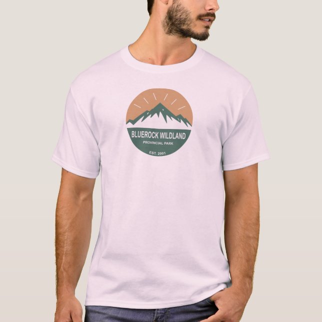 T-shirt Parc provincial Bluerock Wildland (Devant)