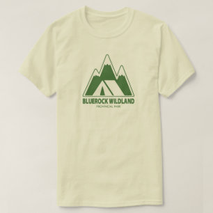 T-shirt Parc provincial Bluerock Wildland Mountain Camping