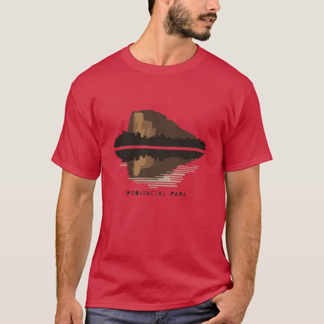 T-shirt Parc provincial Bon Echo 1 (Devant)