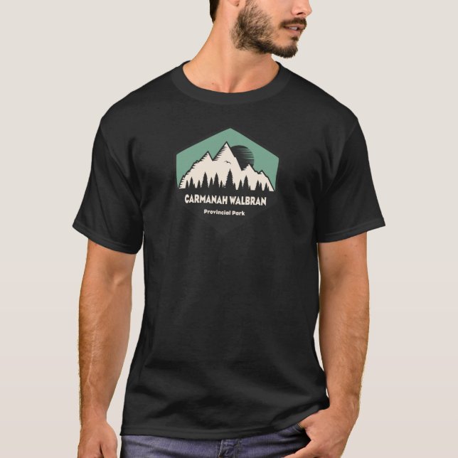 T-shirt Parc provincial Carmanah Walbran (Devant)