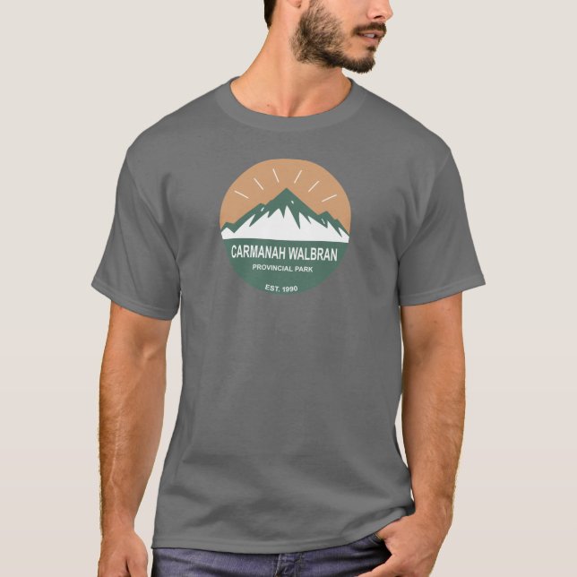 T-shirt Parc provincial Carmanah Walbran (Devant)