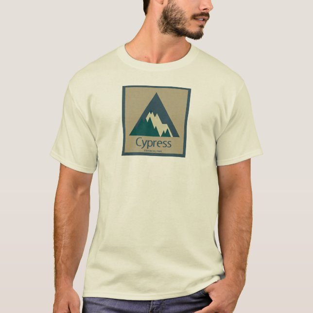 T-shirt Parc provincial Cypress Rustique (Devant)