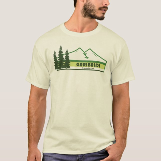T-shirt Parc provincial Garibaldi Grandes vertes (Devant)