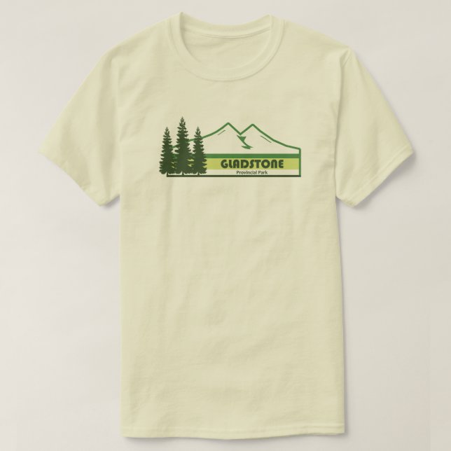 T-shirt Parc provincial Gladstone Grandes vertes (Design devant)
