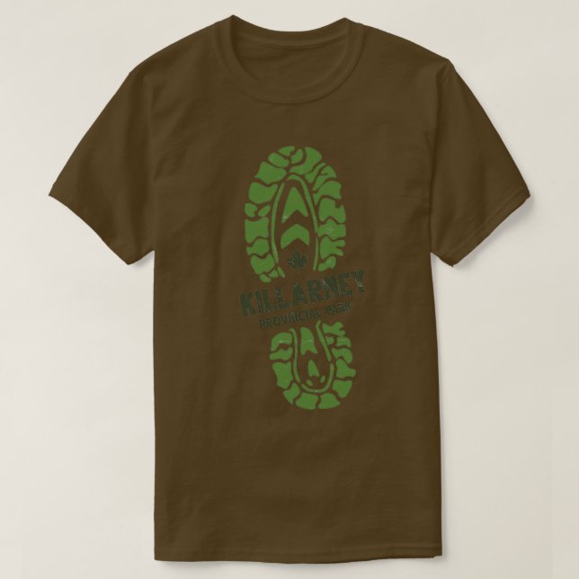 T-shirt Parc provincial Killarney Ontario Canada ON Randon (Design devant)