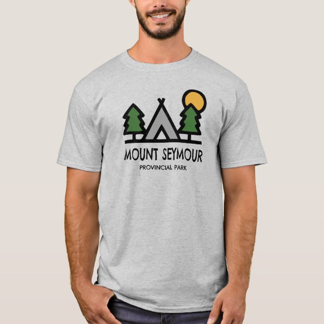 T-shirt Parc provincial Mont Seymour (Devant)