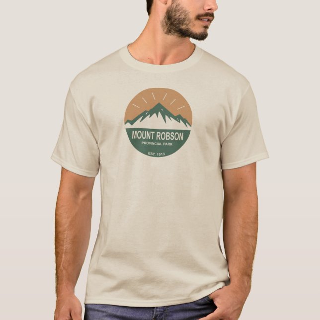 T-shirt Parc provincial Mount Robson (Devant)