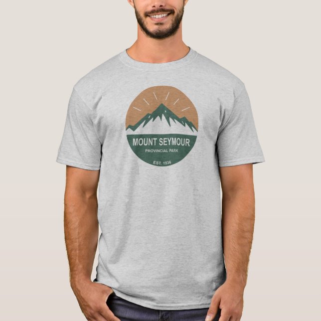 T-shirt Parc provincial Mount Seymour (Devant)