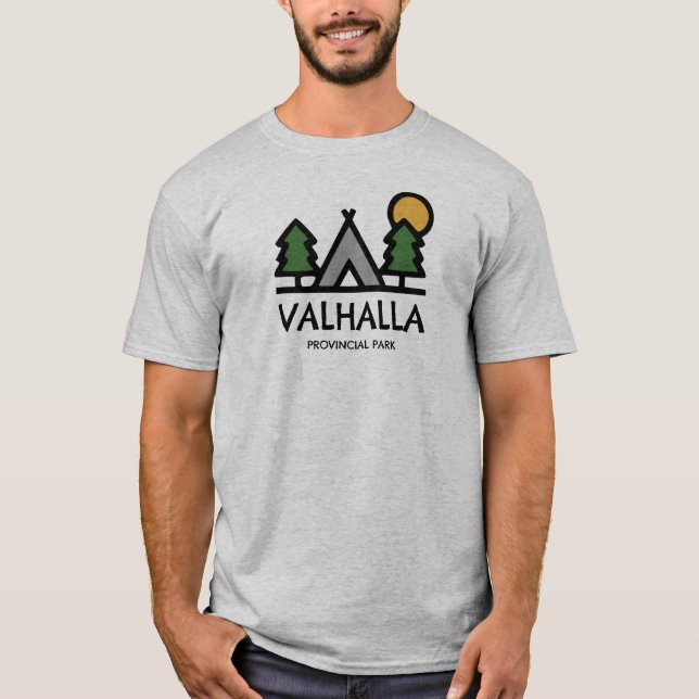 T-shirt Parc provincial Valhalla (Devant)