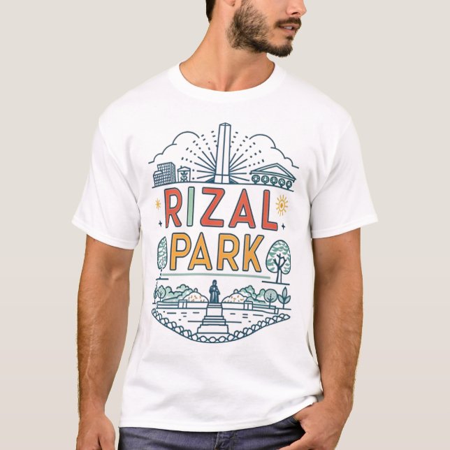 T-SHIRT PARC RIZAL (Devant)