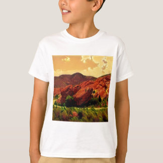 T-shirt Parc rouge Denver le Colorado de roches