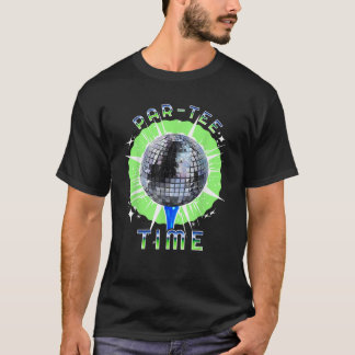T-shirt Parc Tee Time Funny Golf et Disco Party