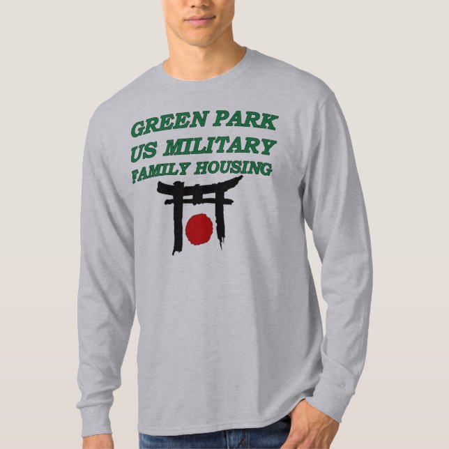T-shirt Parc vert Japon (Devant)