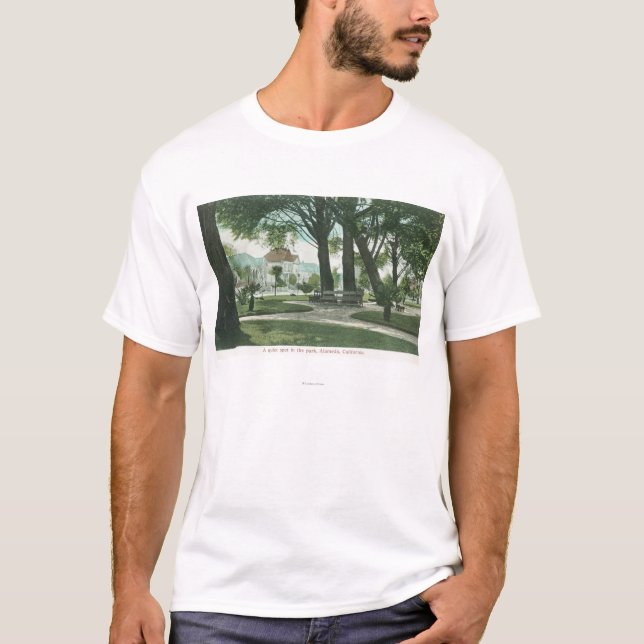 T-shirt Parc ViewAlameda, CA de ville (Devant)