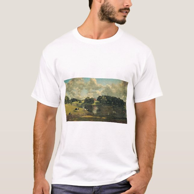 T-shirt Parc Wivenhoe par John Constable (Devant)
