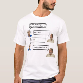 T-shirt Parce que je ne t'aime pas