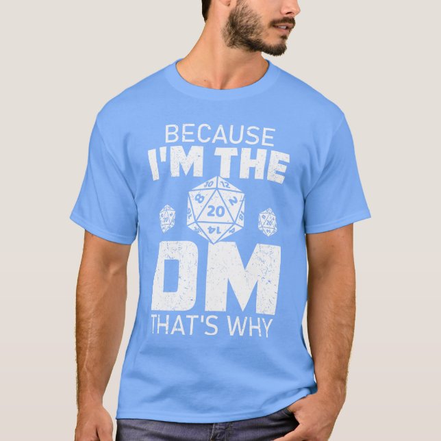 T-shirt Parce que j'en ai marre des chapeaux Pourquoi drôl (Devant)
