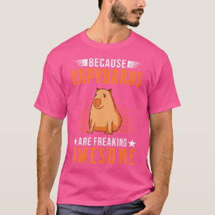 T-shirt Parce Que Les Capybaras Se Font Des Capybaras Magn