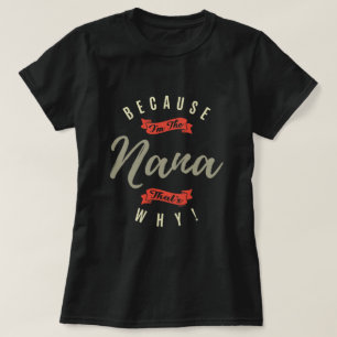 T-shirt Parce que Nana