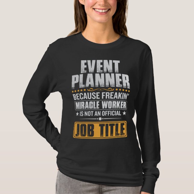 T-shirt parce que travailleur miricale n'est pas un titre  (Devant)