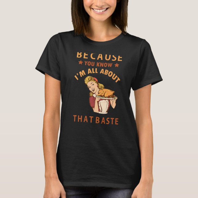 T-shirt Parce que tu sais que je suis à propos de ce Baste (Devant)