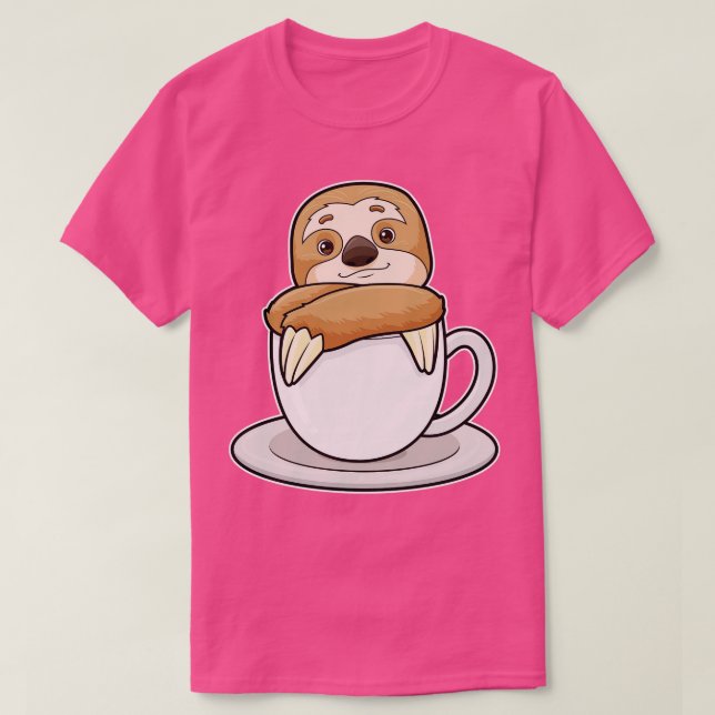 T-shirt Parcelle avec Coupe de Café 2 (Design devant)