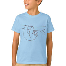 Parcelle souriante pendue à partir d'un arbre