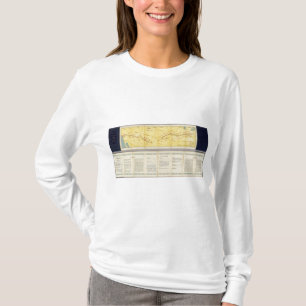 T-shirt Parcours aérien de Los Angeles vers Columbus