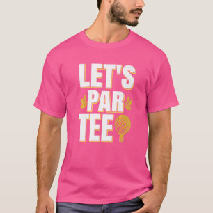 T-shirt Parcours de golf de golf de Parcours de golf de Pa