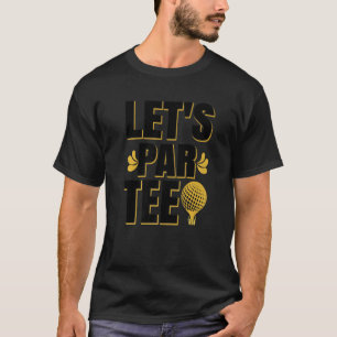 T-shirt Parcours de golf de golf de Parcours de golf de Pa