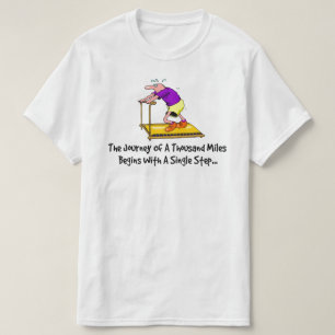 T-shirt Parcours De Mille Miles - Motivation Pour L'Exerci
