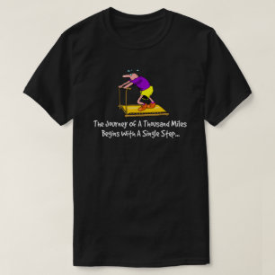 T-shirt Parcours De Mille Miles - Motivation Pour L'Exerci