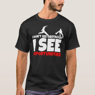 T-shirt Parcours Obstacle Enfants Jardin Parkour Short Fre