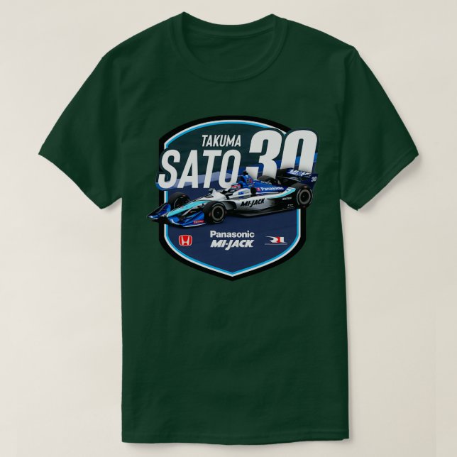 T-shirt Parcours routier Takuma Sato 2019 (Design devant)