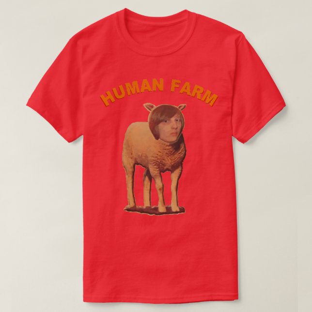 T-shirt Parcs humains de ferme Orin et Rec Hommage (Design devant)