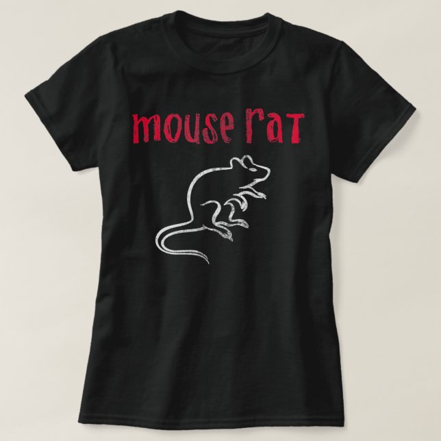T-shirt Parcs & Loisirs Souris Logo Rat (Design devant)