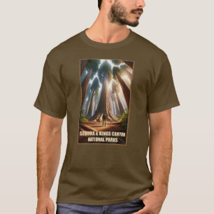 T-shirt Parcs nationaux du canyon de Sequoia & Kings
